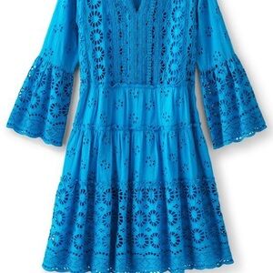 Soft Surroundings Swedish Blue Cordelia Maxi Dress sz 14
Style #2GE99